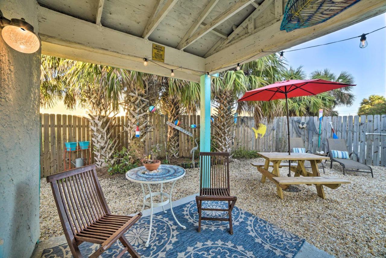 Pcb Studio With Private Patio Steps To Beach! Panama City Beach Extérieur photo